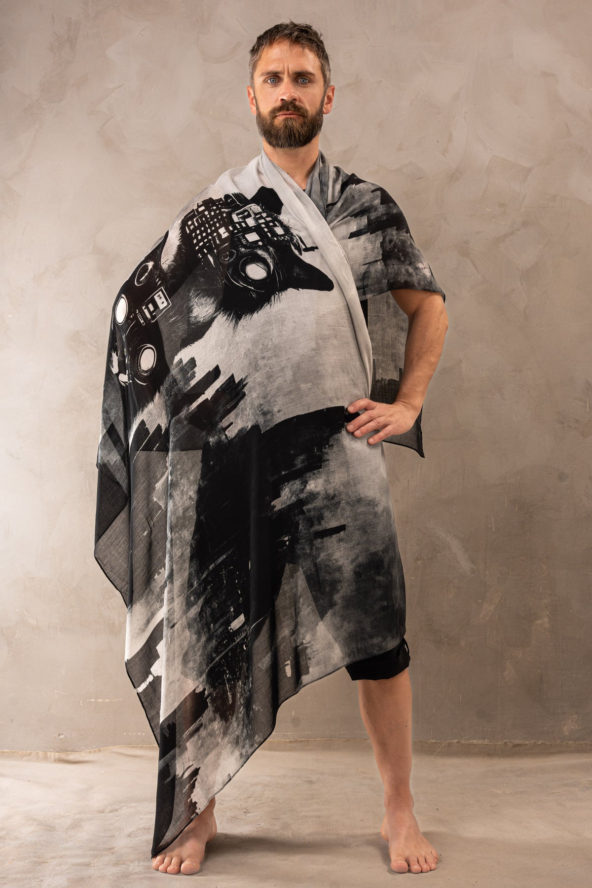 Modal Scarf Cybercat