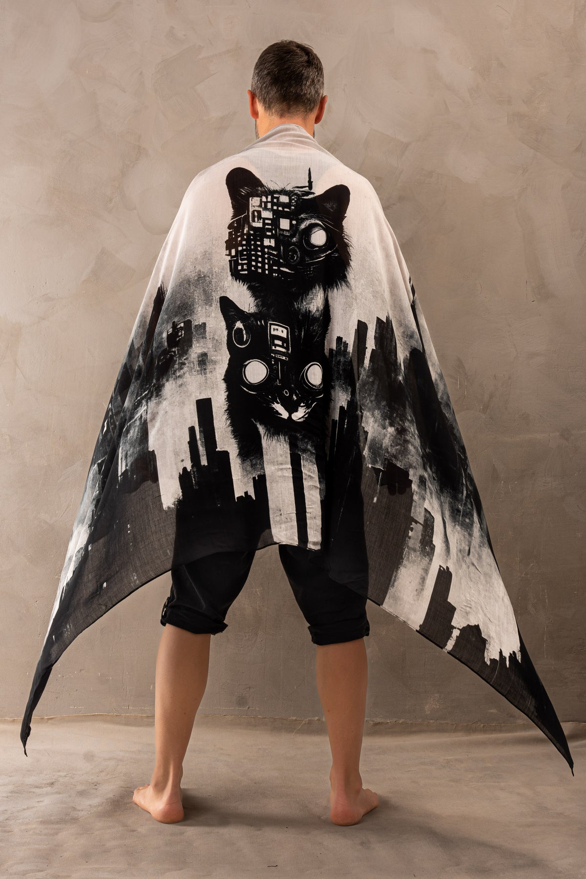 Modal Scarf Cybercat