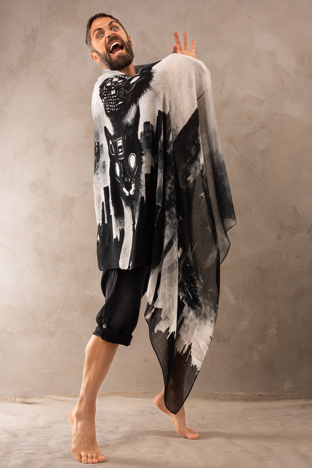 Modal Scarf Cybercat