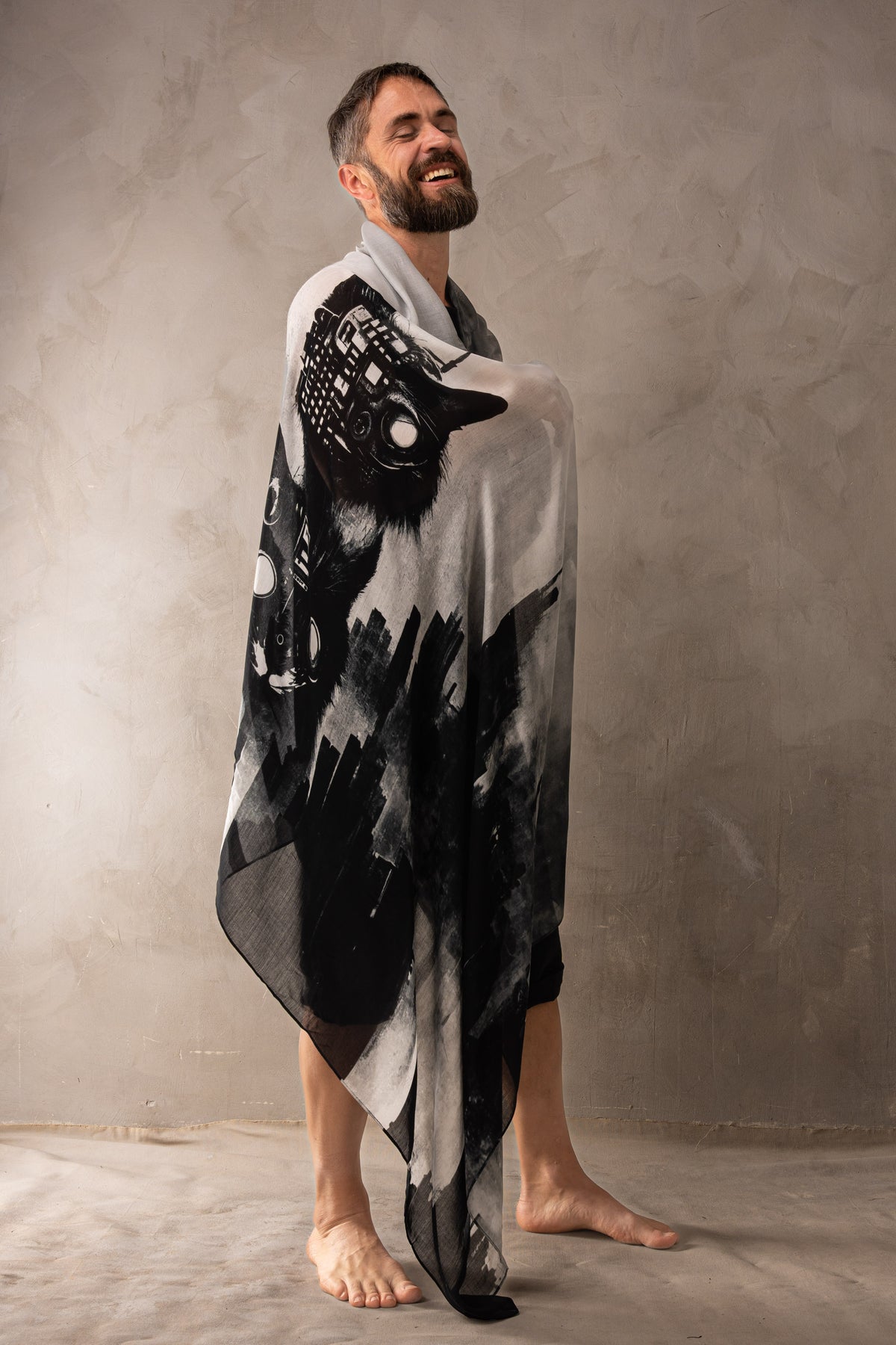 Modal Scarf Cybercat