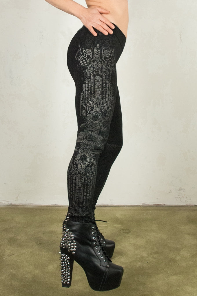 Ankita Leggings Black in Black