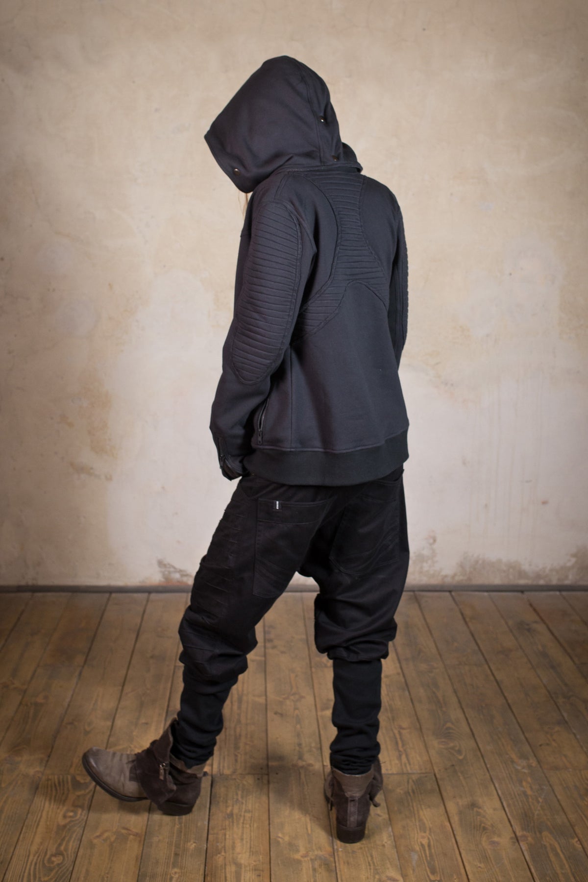 Rib Low Crouch Pant