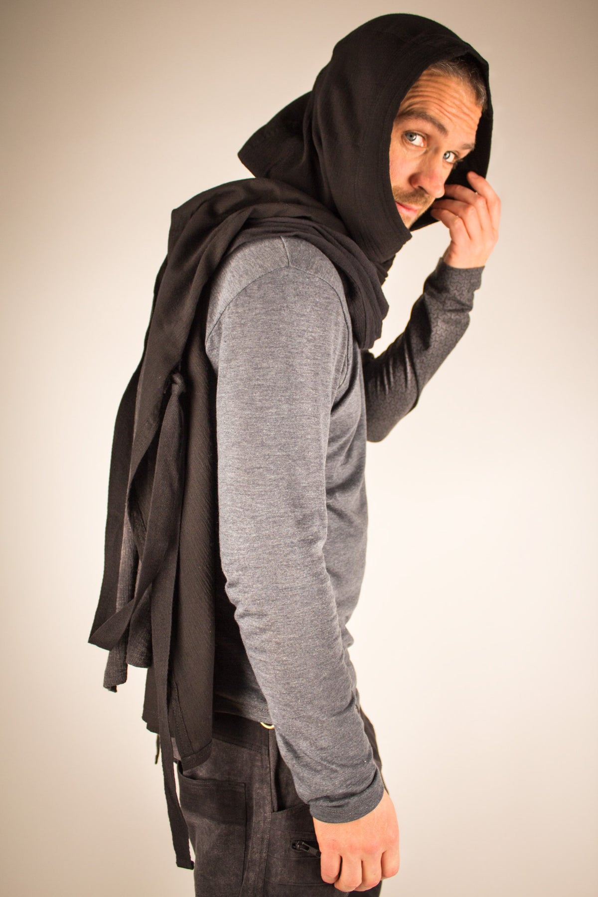 Kimono Hood Scarf Asashin