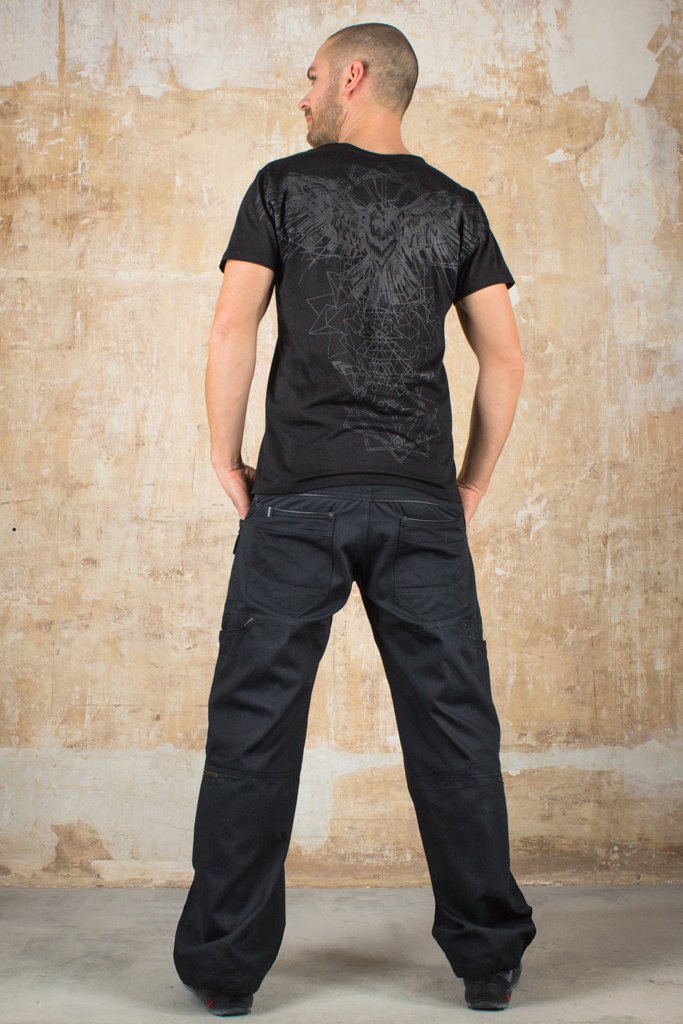 Crow Shirt Black