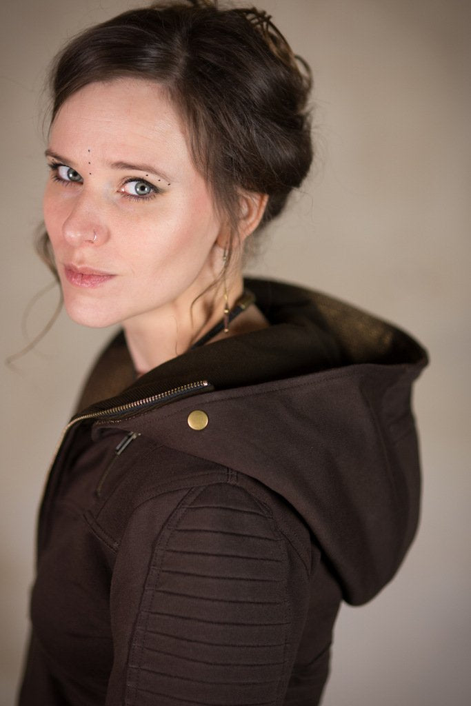 Cyberpunk Jacket | Apocalyptic Clothing | Futuristic Clothing | Star Wars Cosplay | Steampunk Jacket | Jacket Rey Mocca