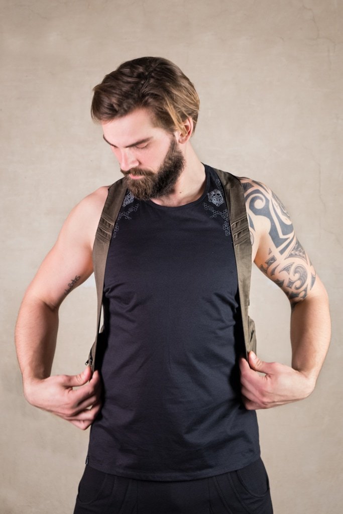 Shoulder Holster | post apocalyptic bag for your cyberpunk clothing | Festival Holster | Nomad Bag Army