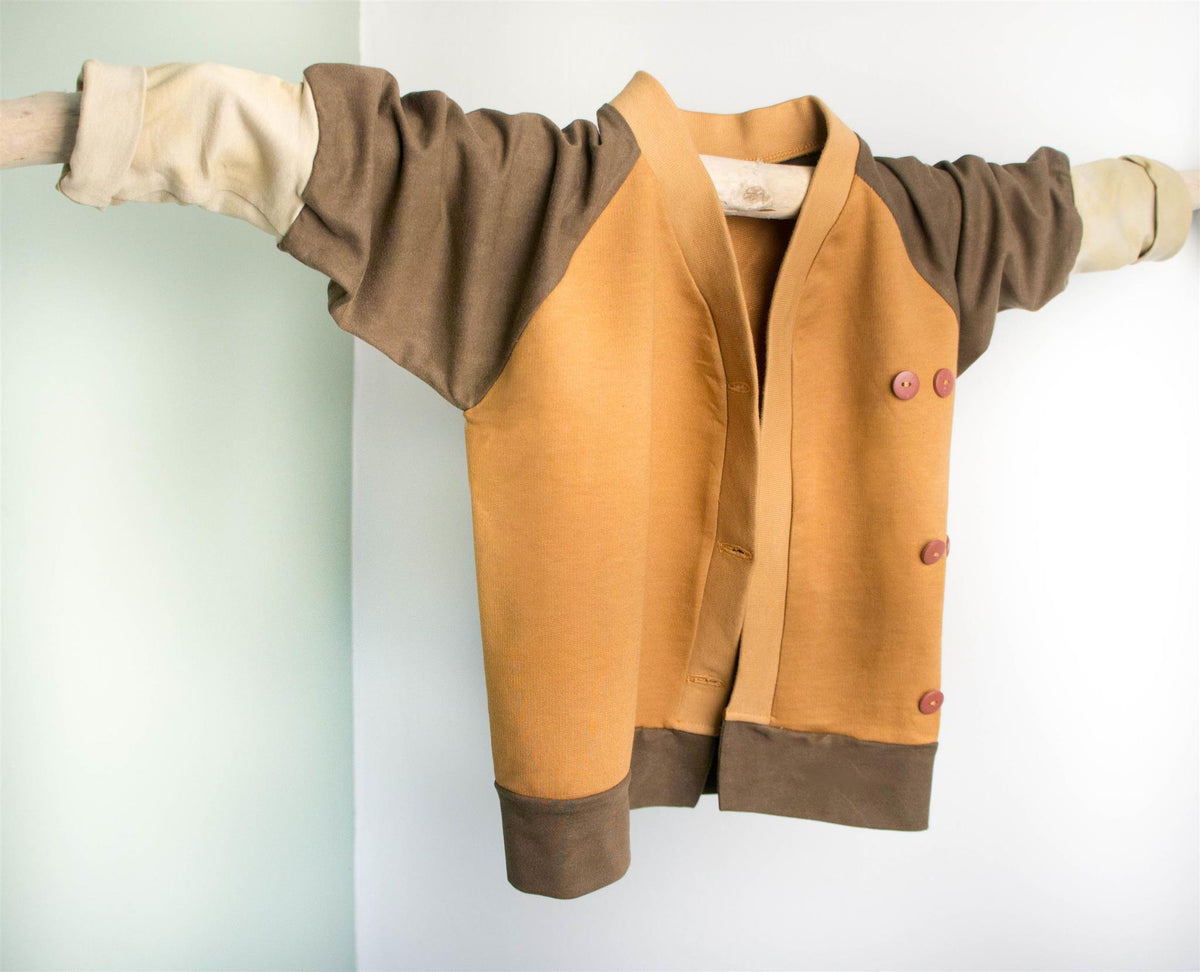 Kids Kimono Beige/Brown