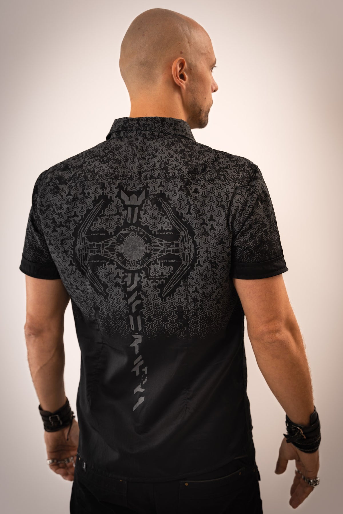 Tie Fighter Button Down Shirt