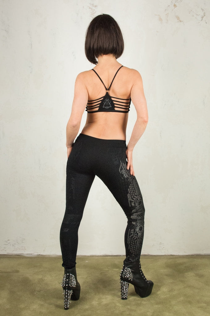 Ankita Leggings Black in Black