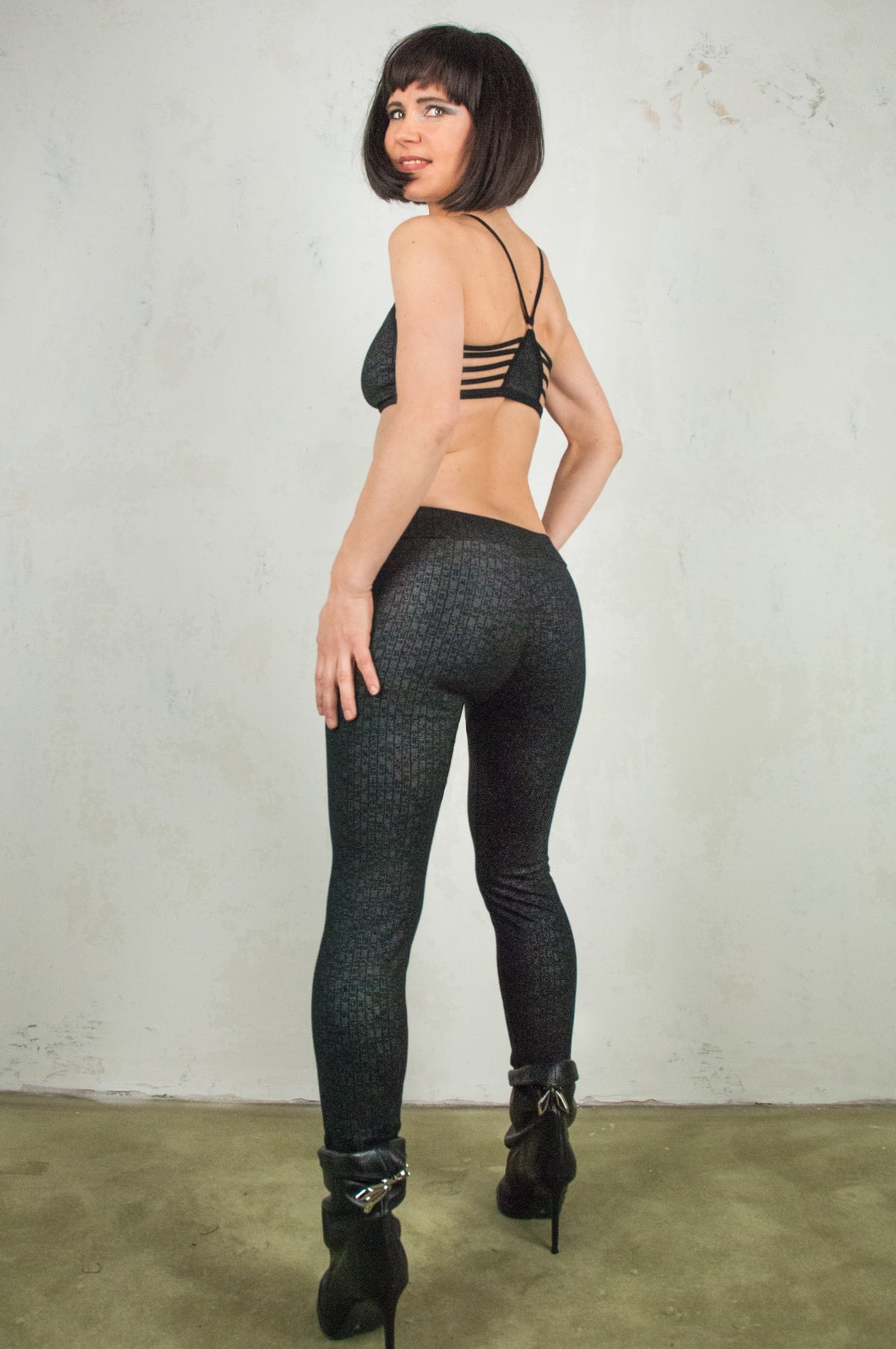 Matrix Leggings Black