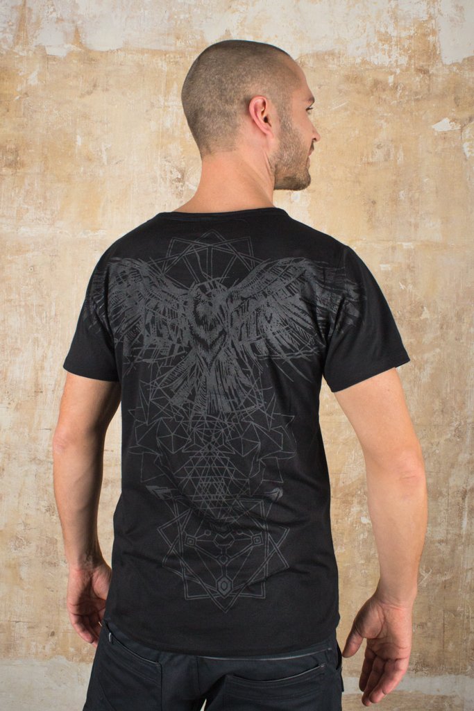 Crow Shirt Black
