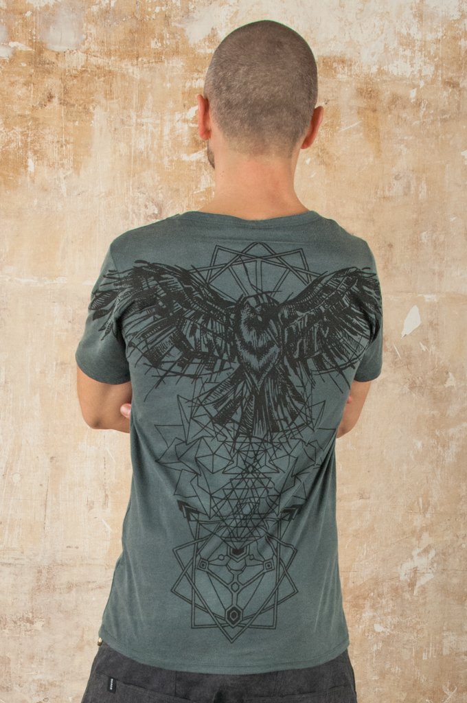 Crow Shirt Black