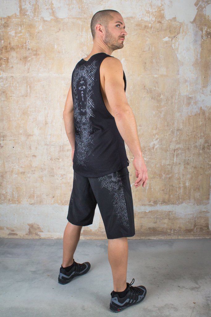 Voodoo Swastika Shirt Black