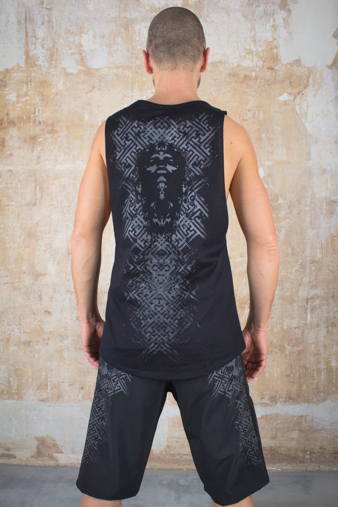 Voodoo Swastika Shirt Black